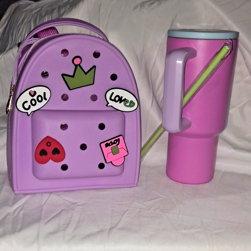 Mini bag & tumbler set